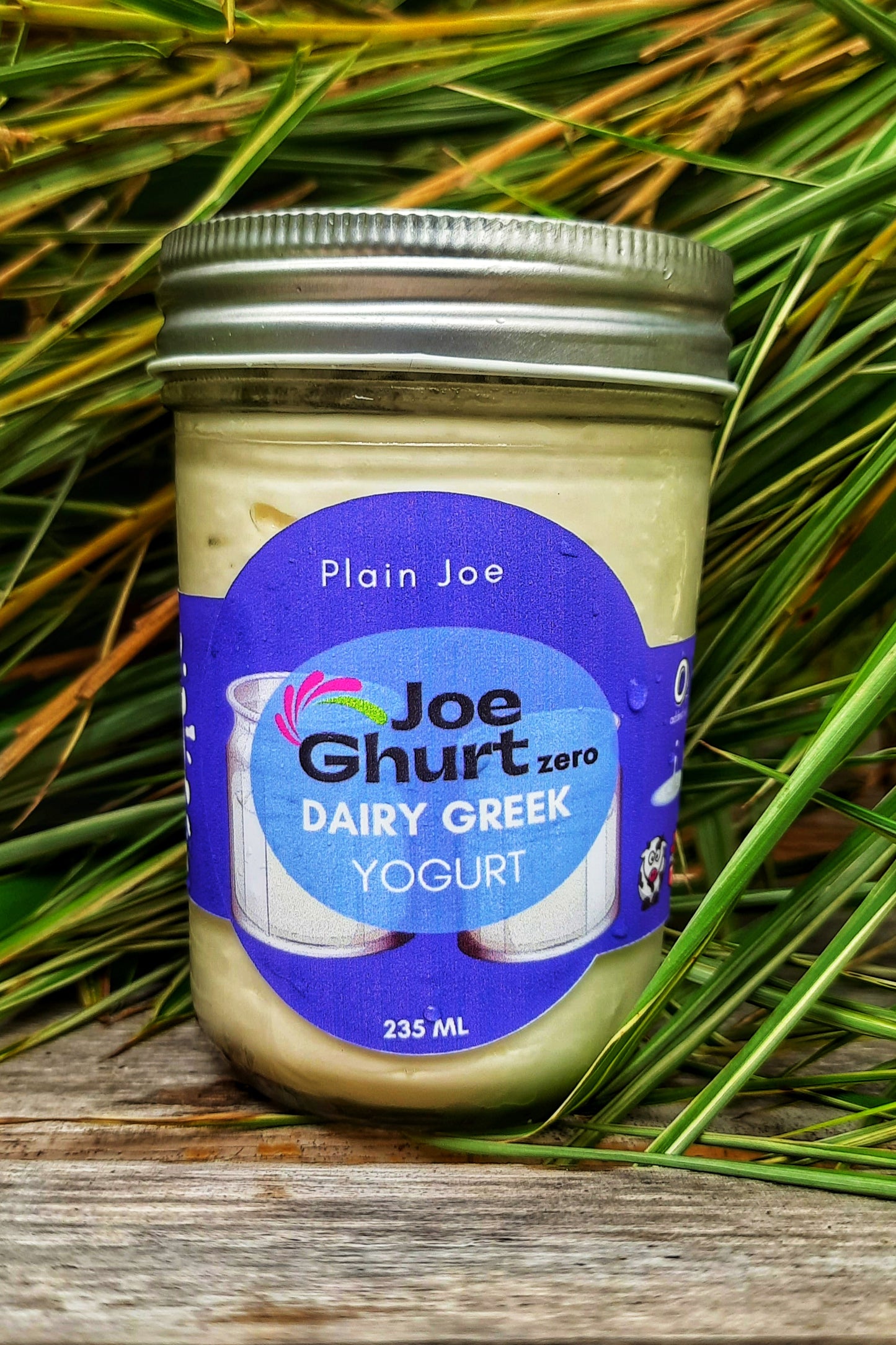 Joe Ghurt Dairy Greek Yogurt-Plain Joe