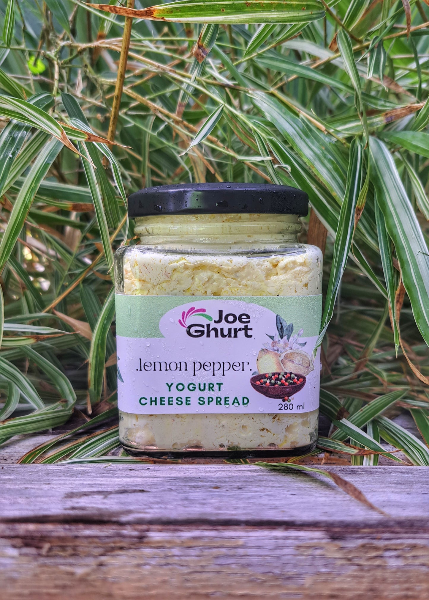 Joe Ghurt Labneh Yogurt Cheese Spread- Lemon Pepper