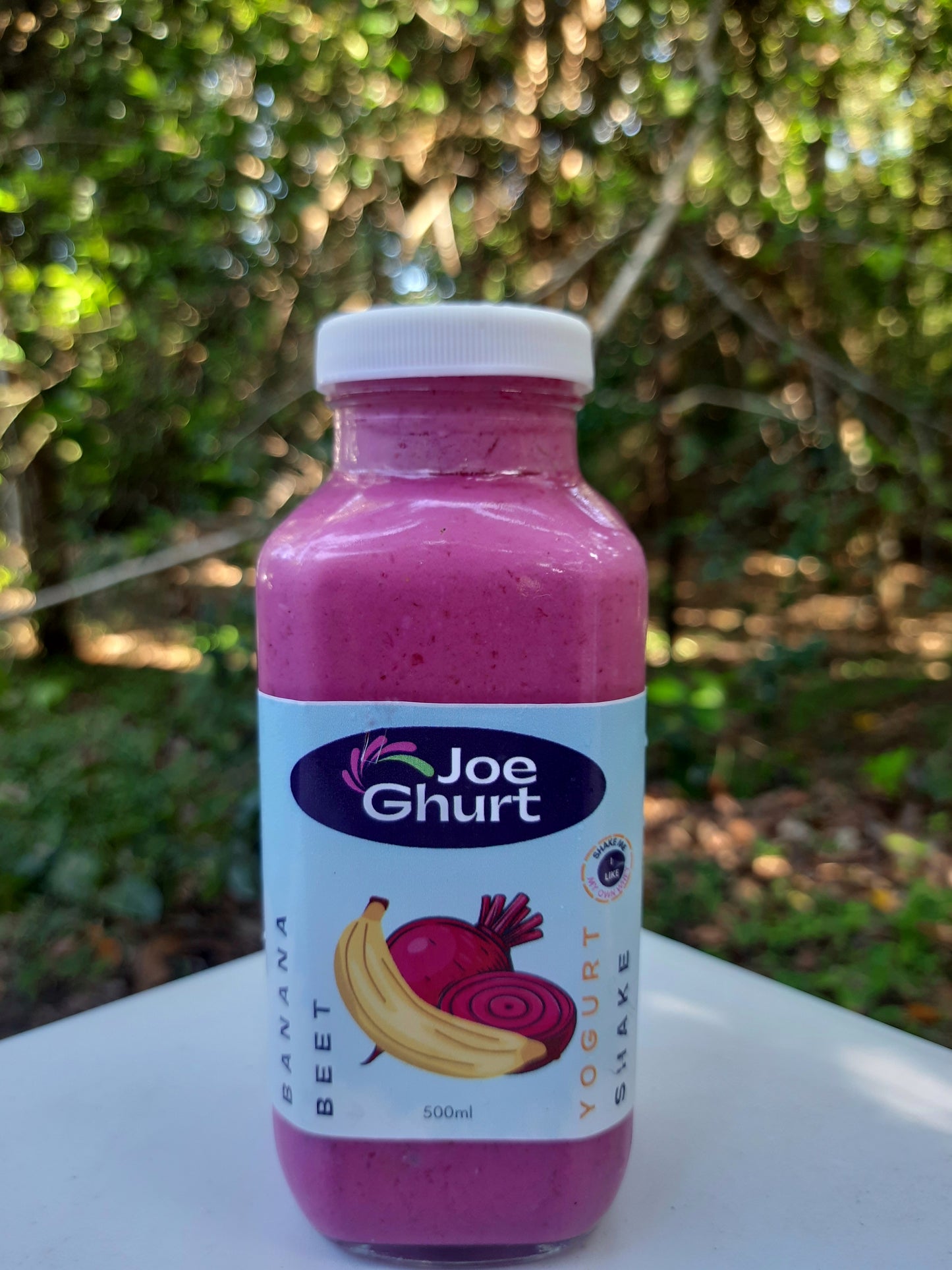 Joe Ghurt Dairy Yogurt Shake- Banana Beet