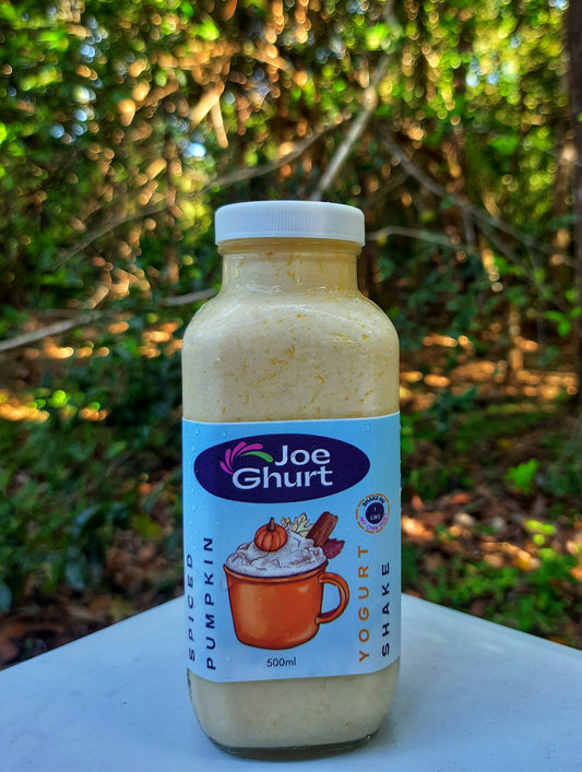 Joe Ghurt Yogurt Shake- Spiced Pumpkin