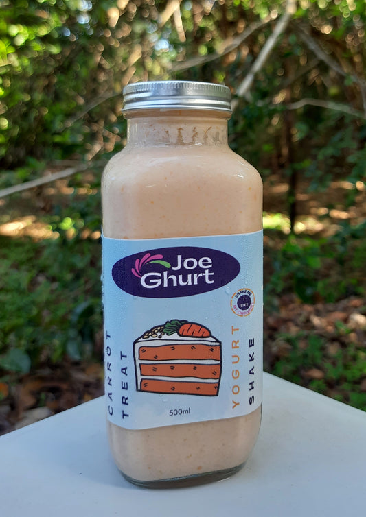 Joe Ghurt Yogurt Shake- Carrot Treat