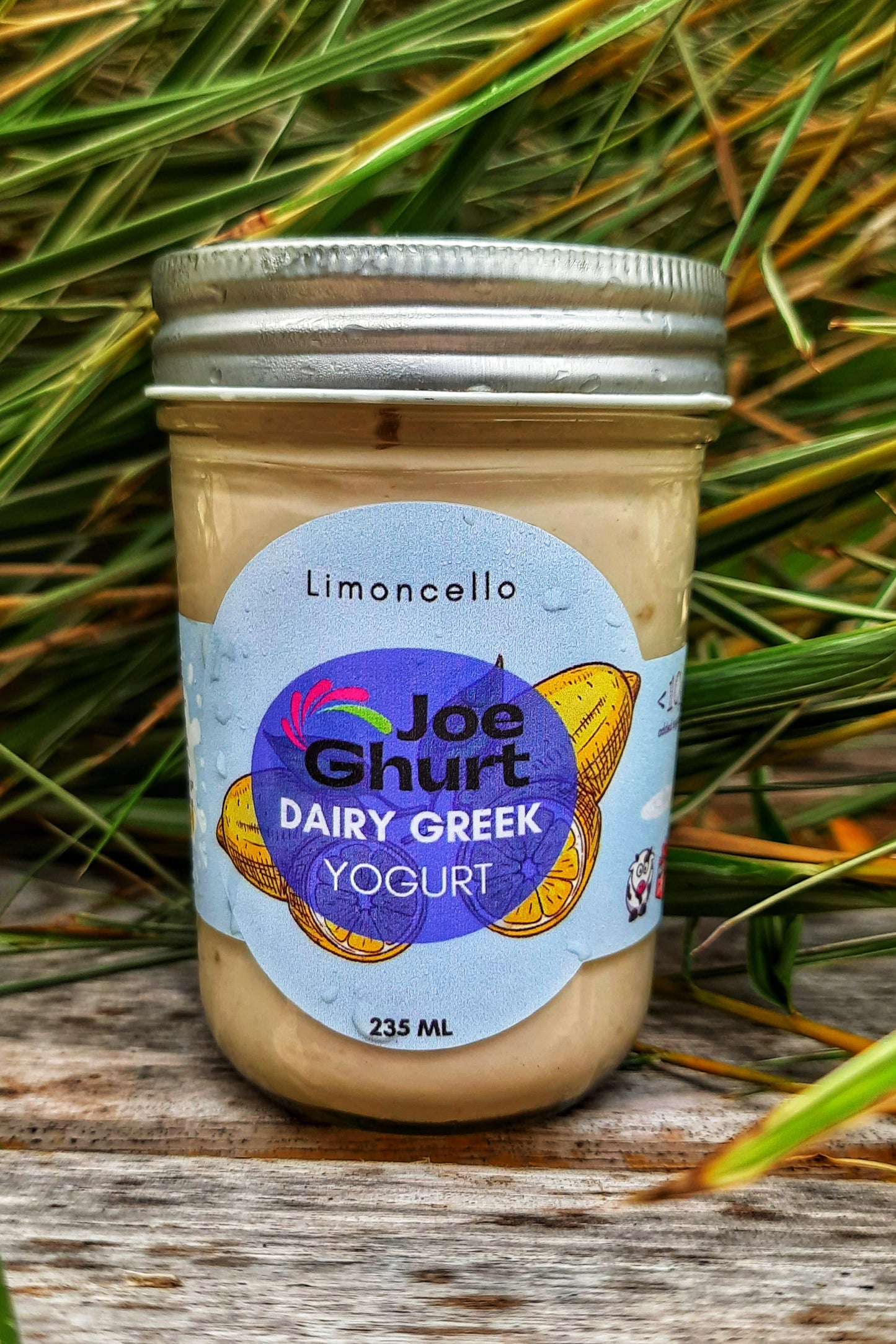 Joe Ghurt Dairy Greek Yogurt- Limoncello