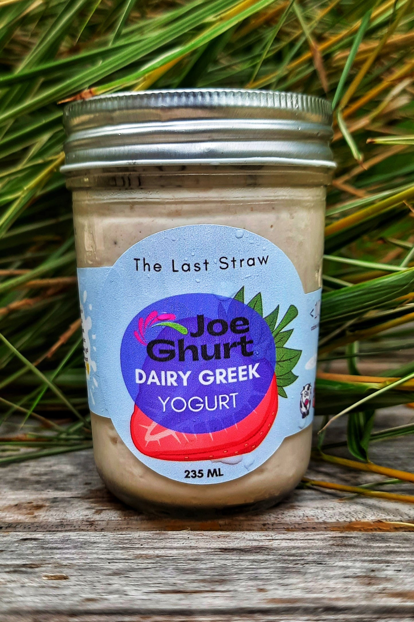 Joe Ghurt Dairy Greek Yogurt- The Last Straw