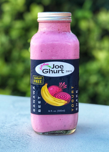 Joe Ghurt Dairy Yogurt Shake- Banana Beet